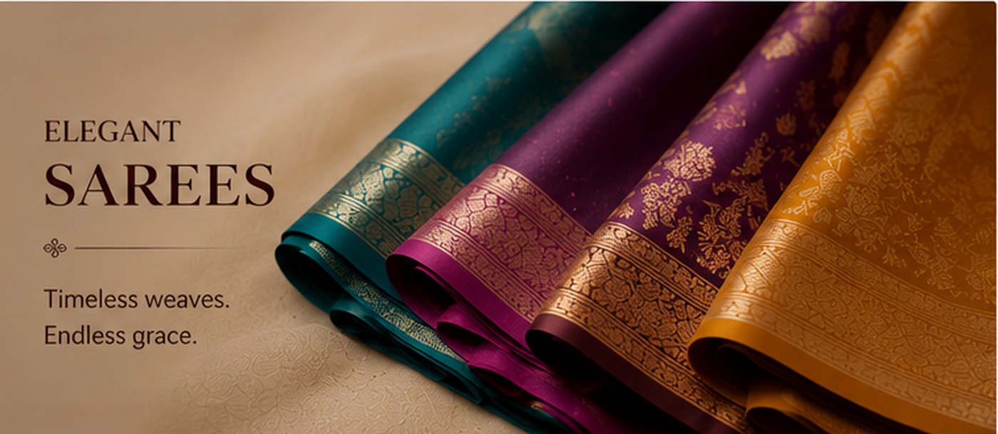 Elegant sarees